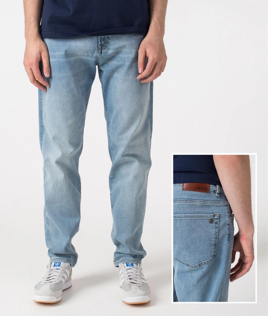 Hugo Boss Mens Regular Fit Maine Jeans